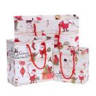 Small -Medium-Big Gift Bag with Handles Packing Gift Bags Christmas Pa_1